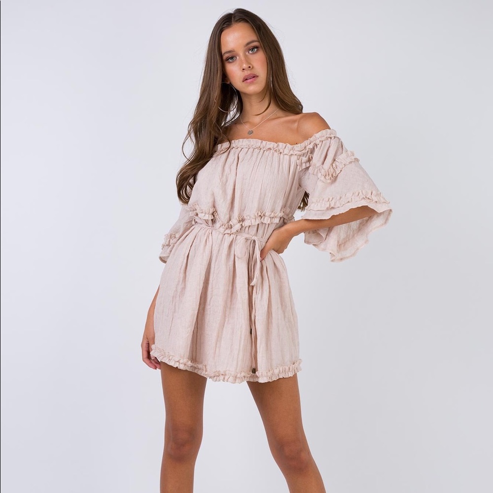 Princess Polly Sheridan Off The Shoulder Dress